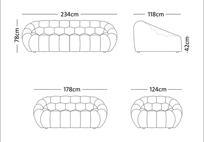 Sofa estilo burbuja